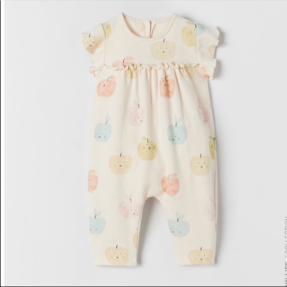 Zara Other - Zara Apples Jumpsuit